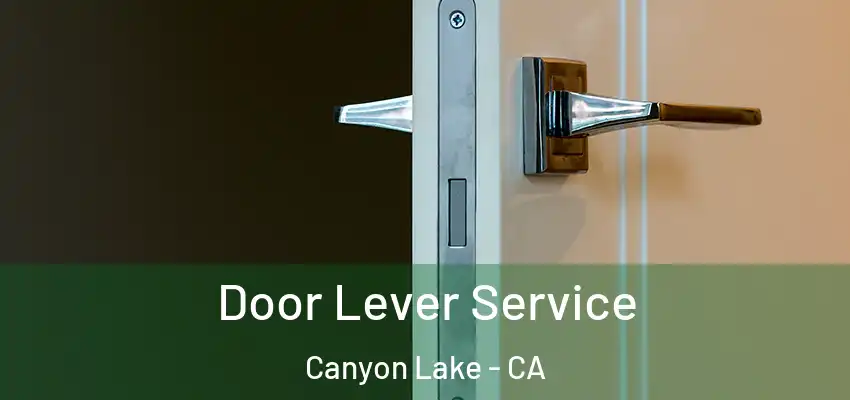  Door Lever Service Canyon Lake - CA